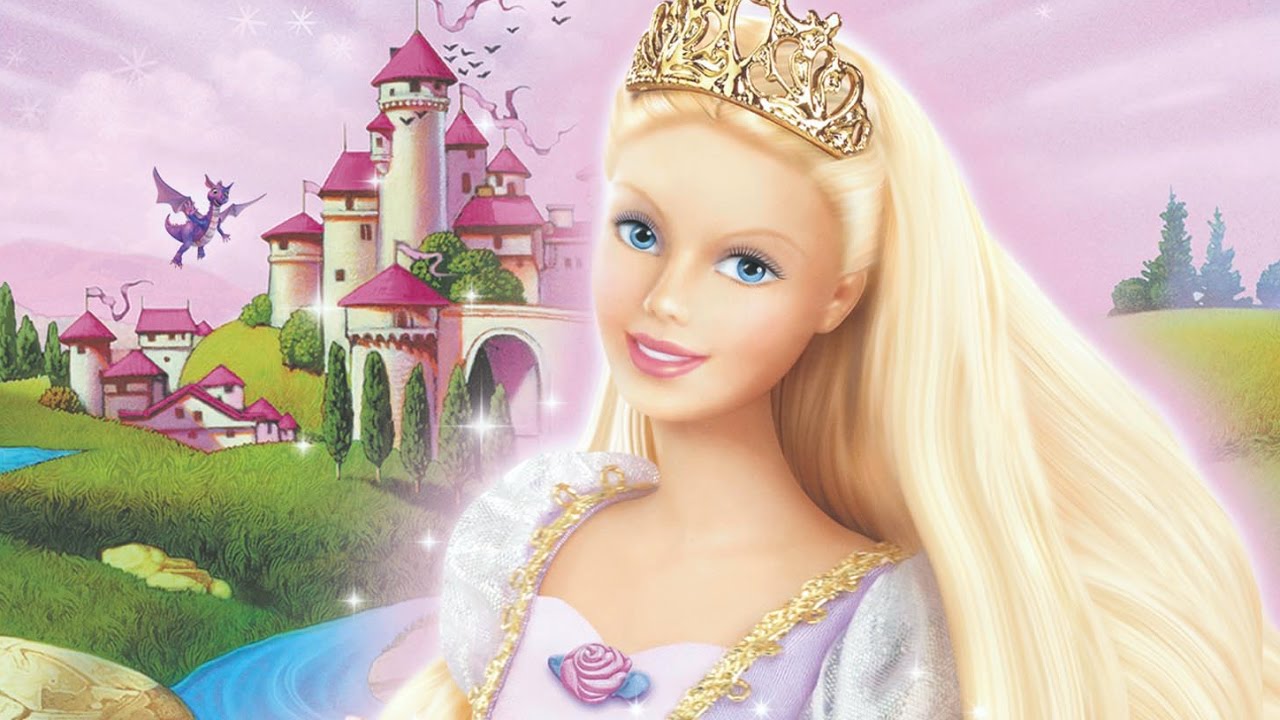 barbie as rapunzel computer game